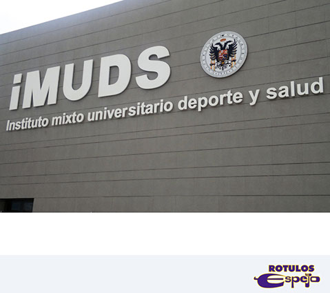 Letras corpóreas Granada. Rótulos corpóreos. Empresa de rótulos Granada.