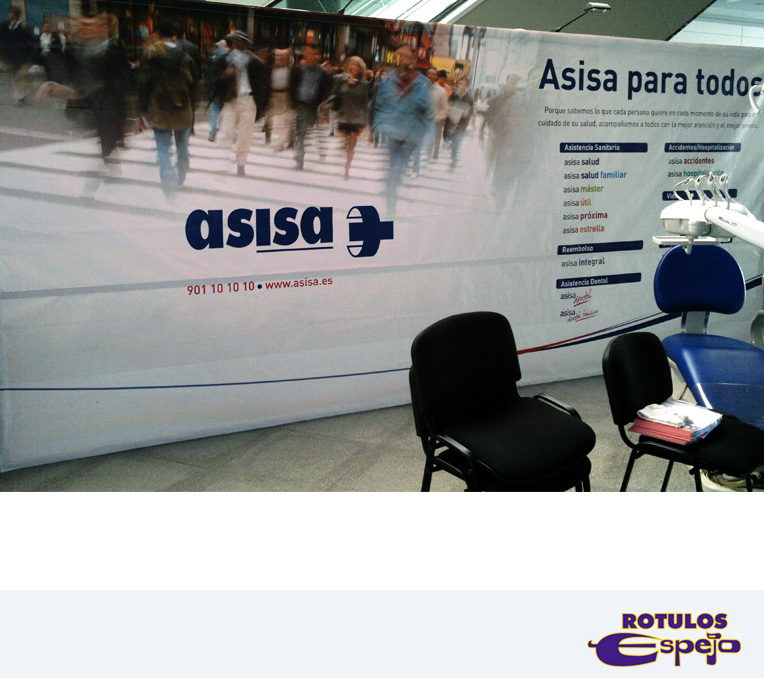 Display roll up Asisa