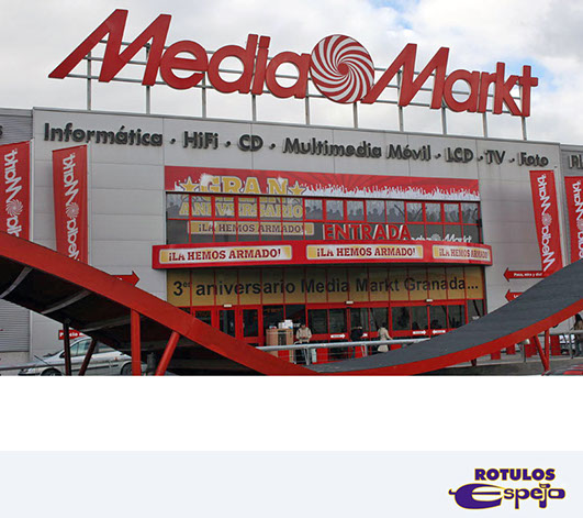 Empresa Vinilos decorativos Granada. Rótulos Espejo